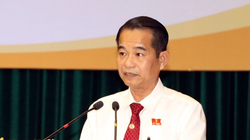Ông Thái Bảo, Ủy viên Ban Thường vụ Tỉnh ủy, Chủ tịch Hội đồng nhân dân tỉnh Đồng Nai. 
