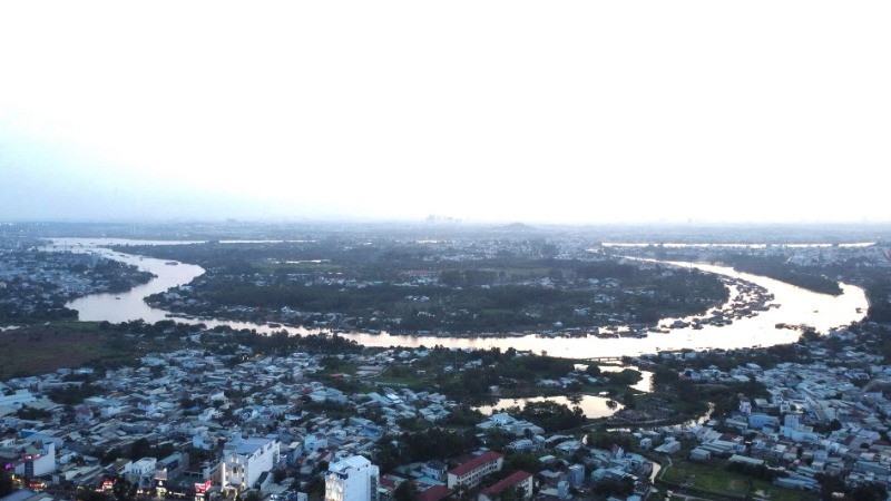 Khu đô thị Hiệp Hòa được đánh giá nằm ở vị trí đắc địa nhất tỉnh Đồng Nai, khi 4 mặt tiếp giáp sông Đồng Nai (cù lao Phố).