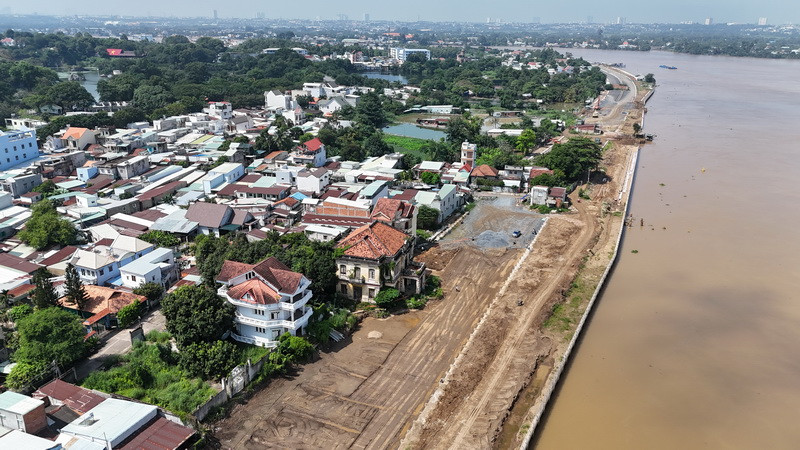 Tuyến đường ven sông Đồng Nai sẽ được nắn để bảo tồn biệt thự cổ.