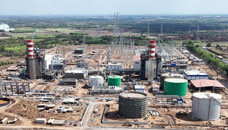 Dự án trọng điểm quốc gia nhà máy nhiệt điện Nhơn Trạch 3, 4 đã thi công hơn 85%.