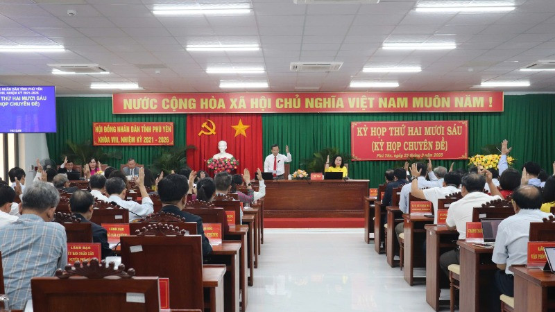 Quang cảnh kỳ họp.