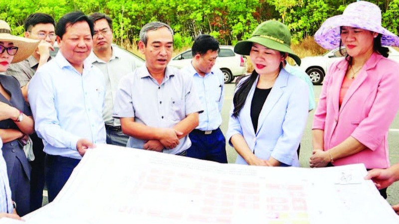 Lãnh đạo tỉnh Bình Phước kiểm tra công tác tái định cư tại thị xã Chơn Thành.