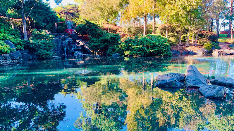 Phong cảnh mùa thu luôn hấp dẫn khách du lịch.