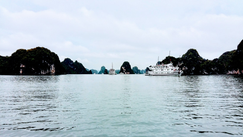 Tàu du lịch trên vịnh Lan Hạ, Cát Hải, Hải Phòng. (Ảnh minh họa)