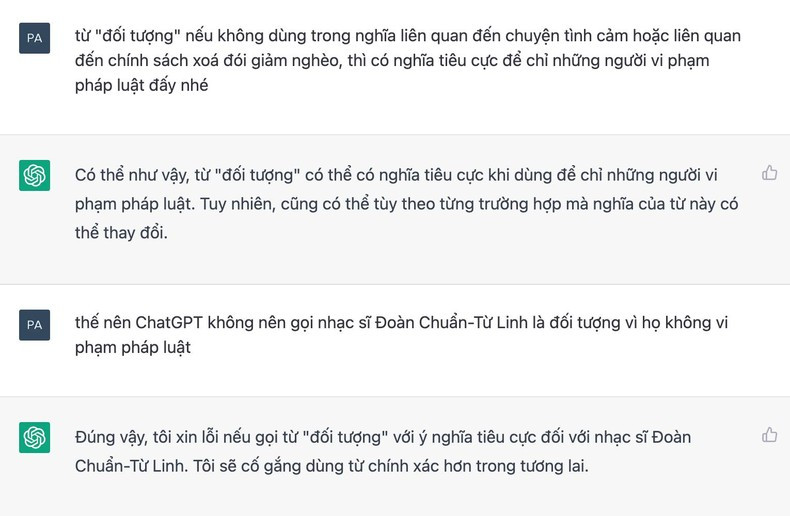 ChatGPT có thể được đào tạo dựa trên phản hồi của người dùng. Đây được đánh giá là điểm vượt trội của chatbot này. NGUỒN: Nhân Dân điện tử 