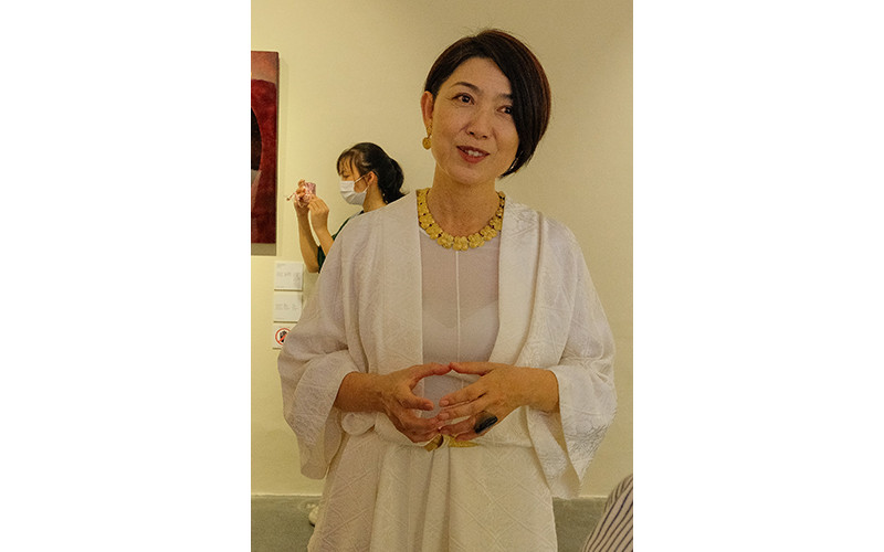 Nữ nghệ sĩ Nhật Bản Ando Saeko