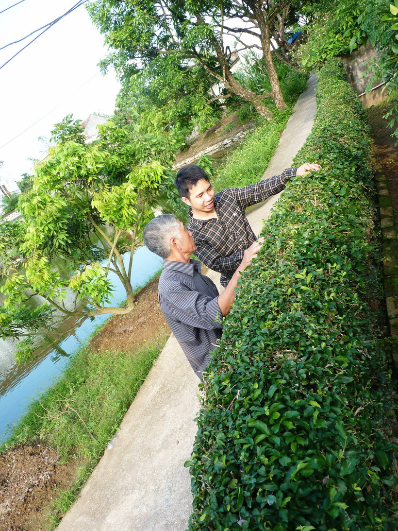 Nha Xá (thị xã Duy Tiên-Hà Nam) giữ gìn không gian làng.