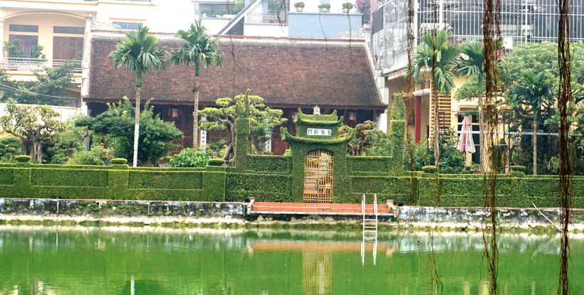 Không gian tuyệt đẹp ở Yên Trường (huyện Chương Mỹ, Hà Nội).