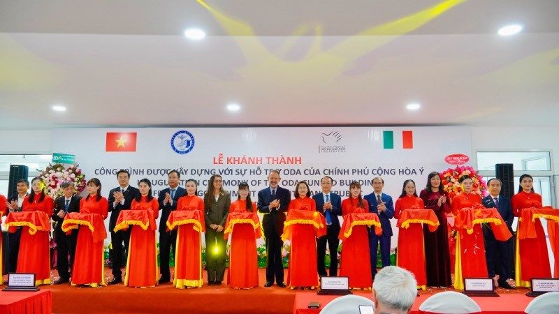 Đây là công trình đánh dấu bước tiến mới trong hợp tác Việt Nam-Italia trong lĩnh vực y học và đào tạo nhân lực y tế.