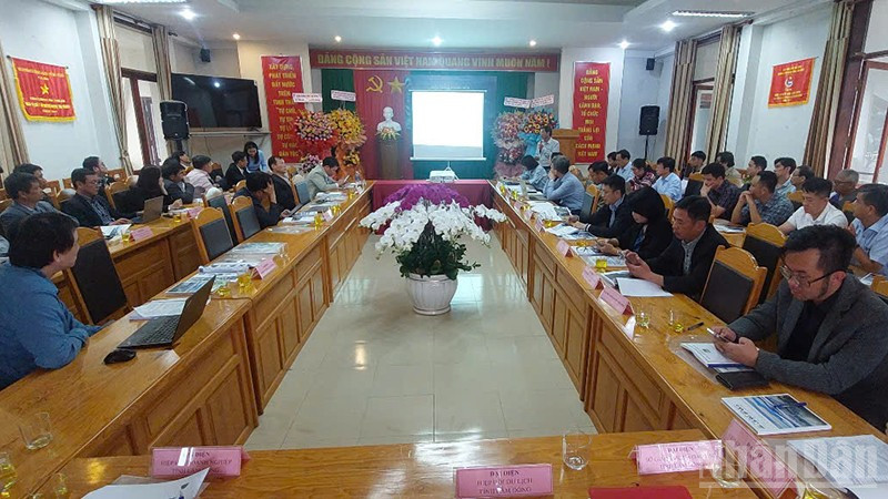 Quang cảnh buổi hội thảo.