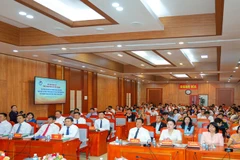 Quang cảnh hội thảo. (Ảnh: NHÂN TÂM)