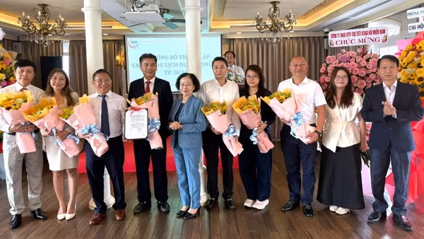 Chi hội du lịch đường thủy Thành phố Hồ Chí Minh được thành lập nhằm thúc đẩy liên kết ngành, nâng tầm vị thế cho ngành du lịch và khai thác hiệu quả giá trị sông nước của thành phố. (Ảnh: QUÝ HIỀN)