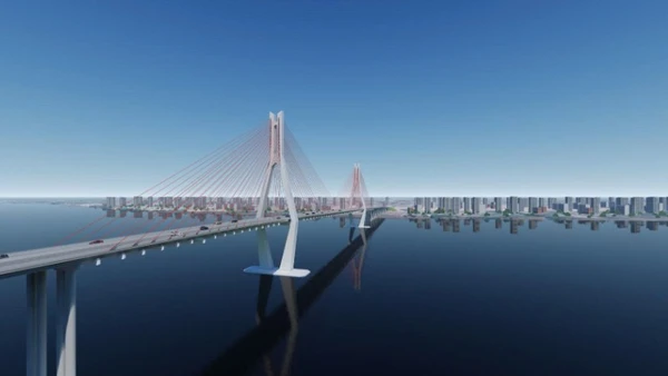  Cầu Cát Lái khi hoàn thành sẽ tăng cường năng lực thông hành, thúc đẩy phát triển kinh tế xã hội giữa hai địa phương, Đồng Nai -Thành phố Hồ Chí Minh 