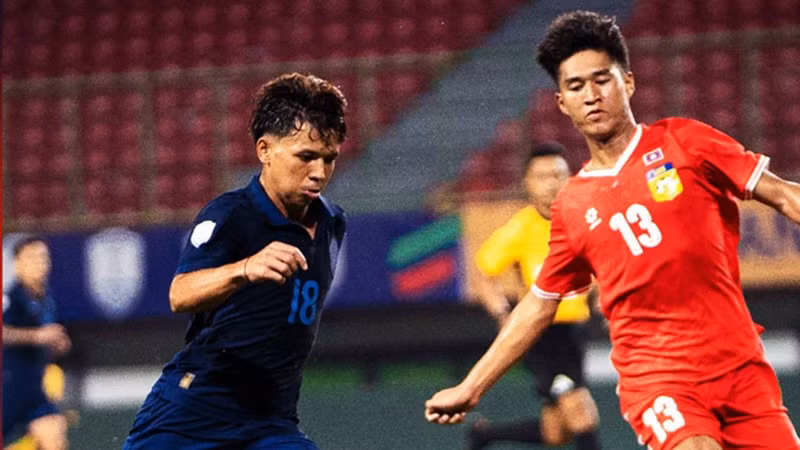 U23 Lào và U23 Campuchia đều không thể giành 3 điểm ở lượt trận đầu để mang về lợi thế trước trận gặp U23 Việt Nam. (Ảnh: AFF)