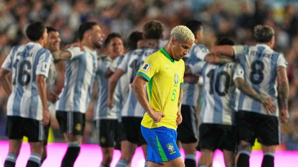 Brazil thất bại 4-1 trước Argentina. (Ảnh: BFC) 2.jpg