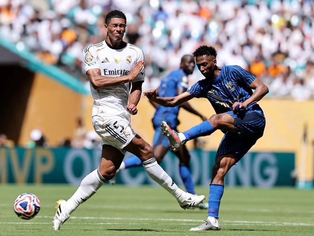Đại diện châu Á Al-Hilal gây bất ngờ khi cầm hòa Real Madrid. (Ảnh: FIFA) 3.jpg