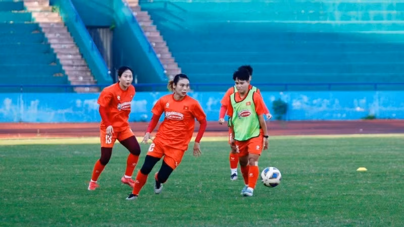 Đội tuyển nữ Việt Nam sẽ có chuyến tập huấn chất lượng trước khi thi đấu SEA Games 33. (Ảnh: VFF)