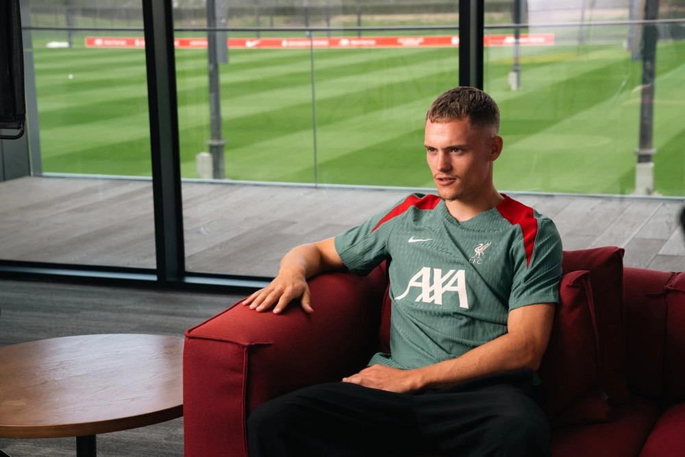 Florian Wirtz là bản hợp đồng kỷ lục của Liverpool sau nhiều năm. (Ảnh: LFC) 2-1.jpg