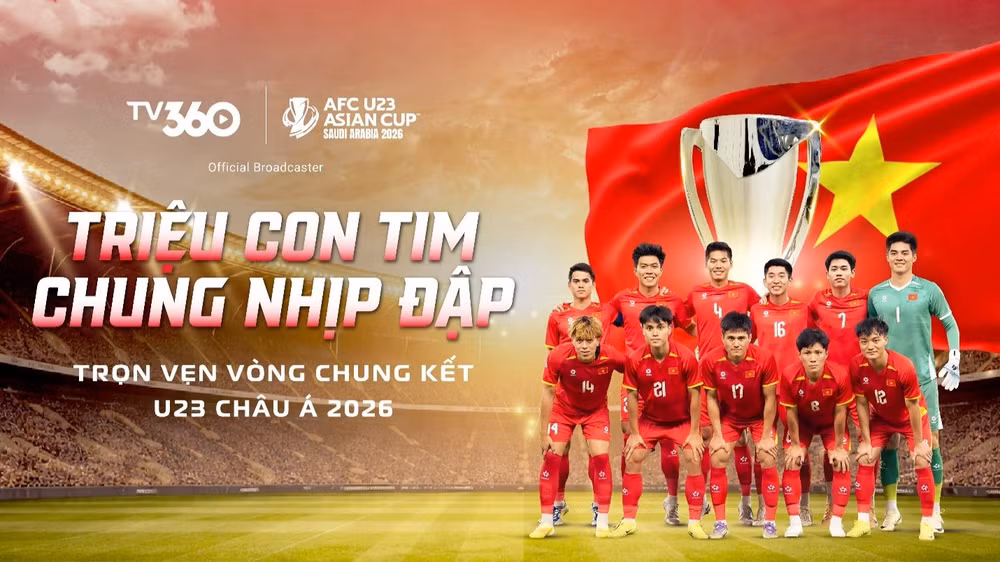 Người hâm mộ có thể theo dõi trận đấu thông qua các thiết bị thông minh, bảo đảm chất lượng hình ảnh và âm thanh ổn định.