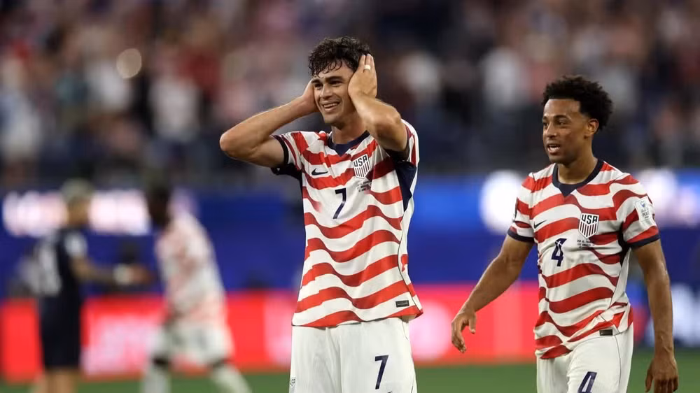 Tuyển Mỹ áp đảo thế trận để giành chiến thắng đậm đà. (Ảnh: FIFA)