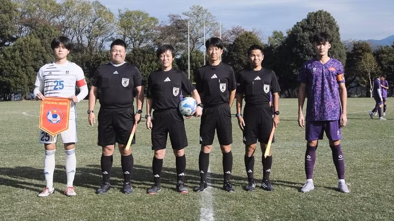 U17 Việt Nam có trận giao hữu thứ hai tại Nhật Bản. (Ảnh: VFF)