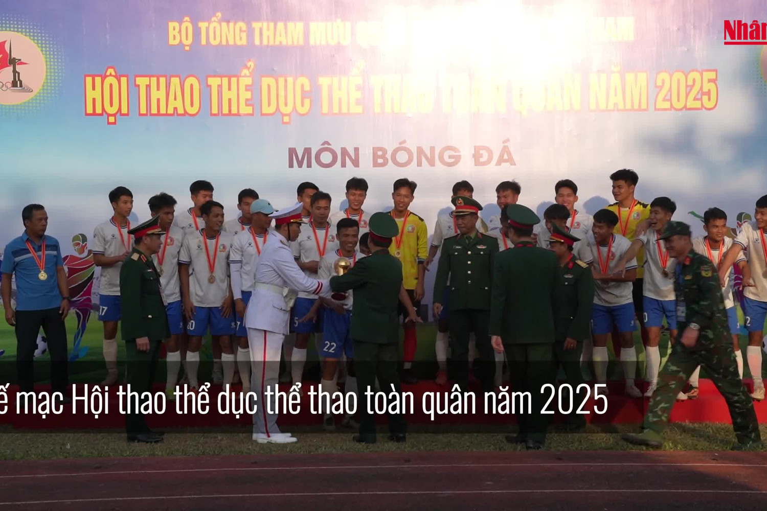 [Video] Bế mạc Hội thao thể dục thể thao toàn quân năm 2025