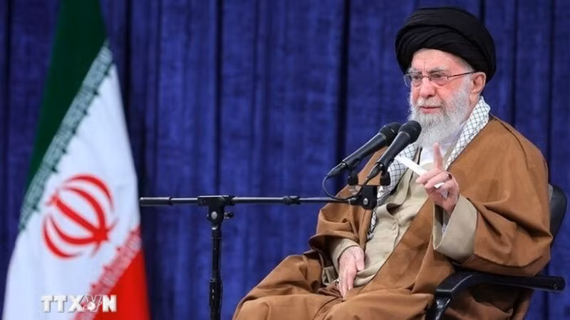 Lãnh tụ tối cao Iran Ali Khamenei. (Nguồn: IRNA/TTXVN)