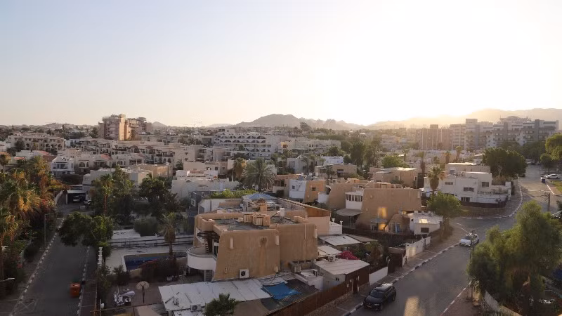 Thành phố Eilat bình yên giữa điểm nóng xung đột Israel-Iran. (Ảnh: TTXVN)