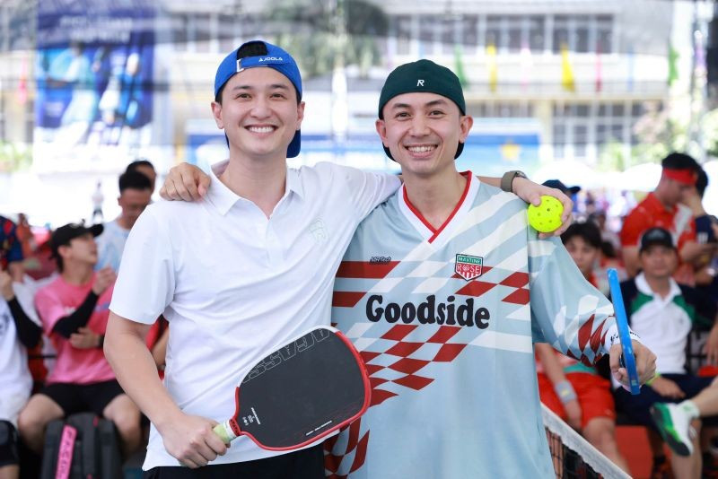 Giải đấu có sự tham gia của nhiều diễn viên, người mẫu, hoa hậu cùng với các vận động viên tên tuổi trong làng pickleball Việt Nam. dien-vien.jpg