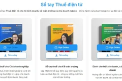 Cục Thuế đã nghiên cứu ban hành bộ 3 cuốn Sổ tay điện tử 