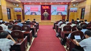 Quang cảnh hội nghị.