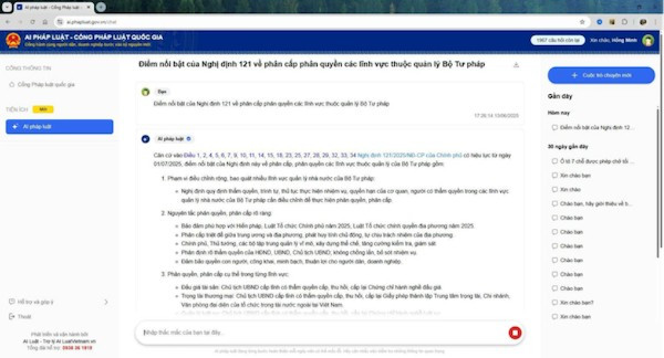28 Nghị định về phân quyền, phân cấp được đã gấp rút được đưa vào huấn luyện trên AI pháp luật. (Ảnh: TL) 28-nd-6923.jpg