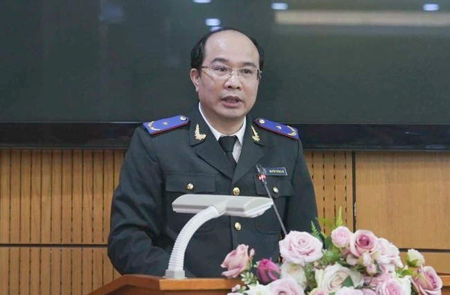 Quyền Tổng cục trưởng Tổng cục Thi hành án dân sự Nguyễn Thắng Lợi. (Ảnh: HỒNG MÂY). anh-loi.jpg