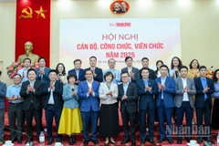 Các đại biểu tham dự hội nghị. (Ảnh: THẾ ĐẠI)