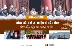 Khẳng định tiếng nói trách nhiệm vì hòa bình, thúc đẩy hợp tác cùng có lợi