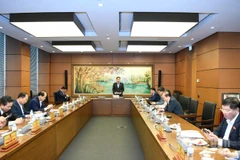 Quang cảnh phiên thảo luận tại tổ của Quốc hội, ngày 4/11/2025. (Ảnh: DUY LINH)