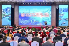 Toàn cảnh Diễn đàn Phát triển bền vững kinh tế biển Việt Nam năm 2025. (Ảnh: THÀNH ĐẠT)