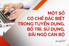 Một số cơ chế đặc biệt trong tuyển dụng, bố trí, sử dụng, đãi ngộ cán bộ