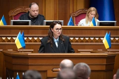 Thủ tướng Ukraine Yulia Svyrydenko. (Nguồn: kmu.gov.ua)