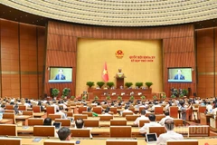Quang cảnh phiên họp của Quốc hội, ngày 13/6/2025. (Ảnh: DUY LINH)