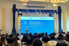 Toàn cảnh lễ kỷ niệm. (Ảnh: TRUNG HƯNG)