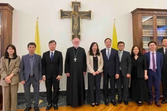 Đoàn Việt Nam và Tòa thánh tham dự cuộc họp Nhóm Công tác hỗn hợp Việt Nam-Tòa thánh tại Vatican. (Ảnh: Bộ Ngoại giao)