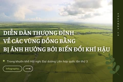 [Infographic] Việt Nam đồng chủ trì Diễn đàn thượng đỉnh về các vùng đồng bằng châu thổ bị ảnh hưởng bởi biến đổi khí hậu