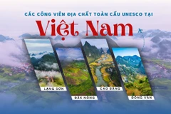 [Infographic] Các công viên địa chất toàn cầu UNESCO tại Việt Nam