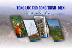 Tổng lực cho công trình điện của niềm tin
