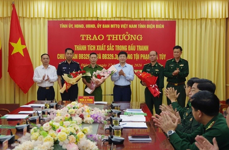 Điện Biên Biểu Dương Lực Lượng Phá Chuyên Án Ma Túy Lớn, Thu Giữ Hàng Nghìn Viên