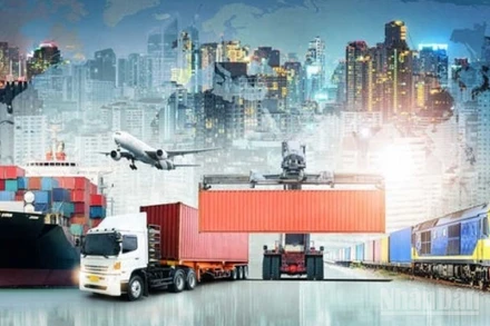 Mô hình vận tải đa phương thức.