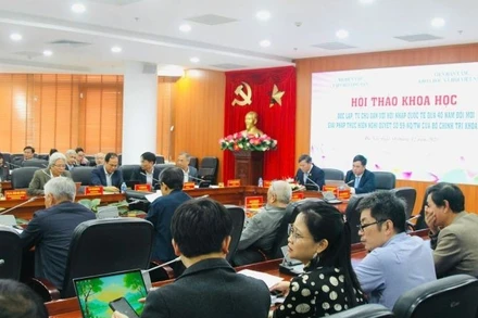 Hội thảo diễn ra chiều 16/12 tại Hà Nội.