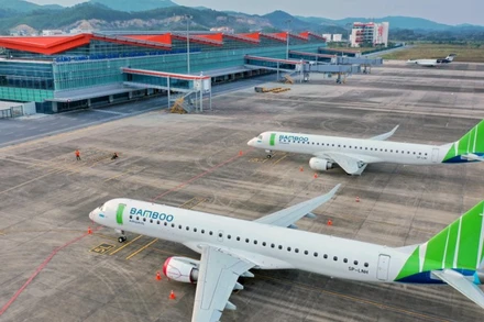 Theo dự báo, Cảng Hàng không quốc tế Vân Đồn là 1 trong những cảnh chịu ảnh hưởng của bão số 11.