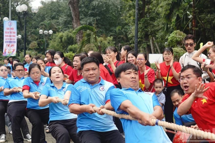 Với tinh thần “Khỏe để xây dựng và bảo vệ Tổ quốc”